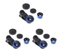 Angoily 3pcs Camera Accessories Wide Angle Macro Fisheye Lenses Phone Camera Lens