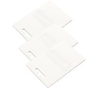 Angoily 3pcs Cards Single-side Blank Cards Simple Styled Designs with Sublimation Mdf Material Sturdy and Not Easy to Break, Includes Lip Balm Pouches and Money Holder for Festivals