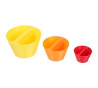 Angoily 3pcs Ceramic Rim Shaper Cone Pottery Tools for Precise Edge Shaping and Rim Fixing Clay Molding Gadgets in S Xs for Beginners and Experts