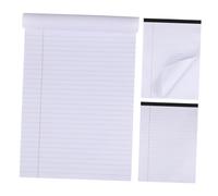 Angoily 3pcs College Ruled Notebooks Each for Office Use Memo Pads for Students and Professionals