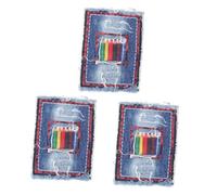 Angoily 3pcs Decorative Denim Patch for Clothes Cartoon Iron Sew Patches for Jeans Repair Easy to Apply No Sewing Needed Versatile for Shirts and Skirts for Travel and Emergency Fixes