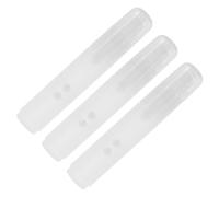 Angoily 3pcs Empty Refillable Paint Markers Clear Plastic Pen Case Painting Pen Tube Bottle for Graffiti Acrylic and Alcohol Paints Artists Teachers