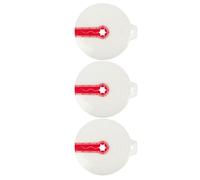 Angoily 3pcs Kitchen Mixing Bowl Splash Guard Lid Anti-Splash Cover for Beating Eggs, Food-Grade Pp and Silicone Material, Versatile Splash Protector for Kitchen Use