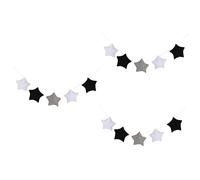 Angoily 3pcs Lovely Star Hanging Ornaments Unique Star Pendant Decor for Crib Decoration for Room Adornment