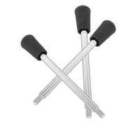 Angoily 3Pcs M8 Thread Revolving Clamping Handle Knobs Metal Handwheel for Lathe Machine Workshop Tools Industrial Crank Arm Handles