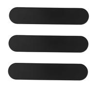 Angoily 3pcs Metal Pencil Case Water Resistant Rectangular Tin Storage for School Supplies Sleek Design for Pencils Brushes and Crayons Organized Desk Essential