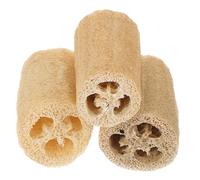 Angoily 3Pcs Pet Molar Loofah Chewing for Hamsters Small Pets Grinding Slices Promote Dental Health and Reduce Calculus Portable Chew Playthings