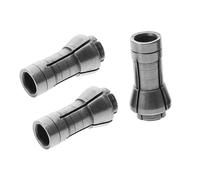 Angoily 3pcs Pneumatic Die Grinder Collet Set Replacement Clamping Adapter for Rotary Tool Accurate Grip Durable for Jewelry Engraving Fine Detailing and Grinding