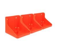 Angoily 3Pcs Thick Plastic Livestock Salt Block Holder Feeder Tray for Sheep Goat Farm Feeding Salt Brick Box Easy Clean