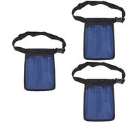 Angoily 3pcs Waist Bag Medical Organizer Pouch Multi-Pocket Design for Medical Tools and Portable Waist Belt for for Everyday Use and Emergency Supplies
