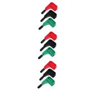 Angoily 3sets Portable Magnetic Test Probe Precision Multimeter Probes for Accurate Circuit Testing Color Coded for Easy Identification Convenient Wire Tester Tools 3pcs*3
