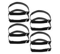 Angoily 4 Pairs Adjustable High Heel Shoe Straps Single Shoelace Accessories Pu Lint Material Quick to Use for Women High Heels Holding Loose Shoes