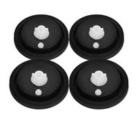 Angoily 4 Pcs Replacement Rubber Ball Valve Washers, Toilet Diaphragm Washer Compatible with Siamp Inlet Valves Float Rubber Seals Replacement Parts