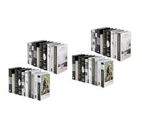 Angoily 4 Pcs Shelves Faux Books for Bookshelf Decorative Book Decor Display Books for Coffee Simulation Decoration Book Comic Book Fake Book Model Trinket Photo Office Christmas