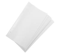 Angoily 40 Sheets A6 6-Ring Binder Refills Double-Sided Sticker Release Paper Inserts for Scrapbook Supplies, Blank Loose-Leaf Notebook Pages for Sticker Collecting and Organizer