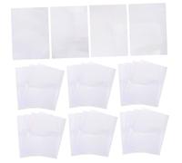 Angoily 40 Sheets Holographic Sticker Self-Adhesive Laminating Film with Prism Color Shifting Tear-Resistant Glitter Vinyl Overlay for Journals Cards and Creative DIY Projects