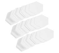 Angoily 400pcs Hexagon Paper Quilting Templates Precision-Cut Piecing Shapes for DIY Patchwork Craft Hexagon Shapes Sewing Supplies Educational Quilting Tool for Beginners