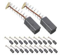 Angoily 40pcs Carbon Brushes Replacement Kit for Electric Motor Power Tools, 5mm X 5mm X 11mm Motor Brush Set for Drills, Grinders, and Cutting Machines Maintenance in Workshop