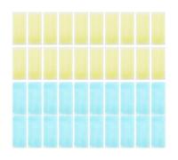 Angoily 40pcs Cooling Gel Sheets Refreshing Patch Cooling Effect Good Smell Assorted Color Adorable Practical Design for Hot Summer Relief for Students and Babies