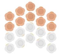 Angoily 40pcs Disposable Castor Oil Belly Button Patches Self-Adhesive Lightweight Spunlace Oil Compress Patches Portable for Belly and Stomach Use at Home Or on The Go