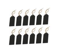 Angoily 40PCS Double-Sided Wooden Blackboard Signs Hanging Small Chalkboard Message Boards for DIY Home Decoration Lightweight and Easy to Wipe for Parties and Wedding Crafts