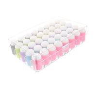 Angoily 40pcs Finger Sponge Daubers Art Painting Supplies for DIY Drawing Fun Craft Activities for Parent Bonding and Creativity