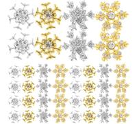 Angoily 40pcs Nail Decor for DIY Nail Art at Home Stylish with Delicate Shapes Assorted Colours for Holiday and Everyday Use