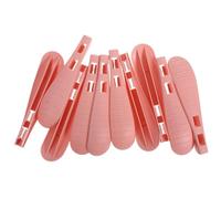 Angoily 40pcs Non-Slip Plastic Shoulder Pads for Hangers Wide Clothes Hanger Shoulder Protectors for Sweaters Suits Dresses Formal Suit Shapers for Closet Organization