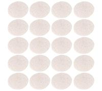 Angoily 40pcs Oil Absorbing Sheets Loofah Sponge Face Cleaning Oil Sheet Beige Delicate Touch Draws Out Makeup Skin Care for Women and Men
