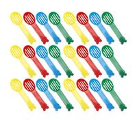 Angoily 40PCS Pet Litter Scoops Set Plastic Mini Hamster Poop Scoopers Fine Mesh for Cat Litter Box Cleaning and Small Animal Bedding Maintenance