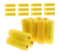Angoily 40pcs Texture Sponge Roller Brush for Wall Painting Embossed Pattern Paint Sponge Rollers for Exterior Wall Decorators for Artistic Texture Effects