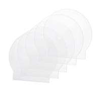 Angoily 40pcs Transparent Clam Shell CD Case Dvd Holder Portable Storage Box Single Disc Thickened Container for Scratch Protection and Space Saving Organization