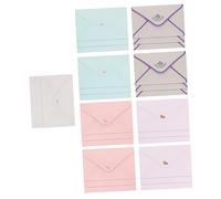 Angoily 45pcs Floral Letter Writing Paper Set with Envelopes Creative Stationery Kit for Notes Letters Greetings Includes Envelopes Each of Pink Carousel Flamingo Purple Garden