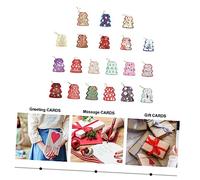 Angoily 480 Pcs Christmas Tree Shaped Blessing Cards Smooth Writing Material Holiday Greeting Gift Suitable for All Ages Expressing Wishes at Christmas Party Supplies