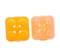 Angoily 4count Egg Organization Shelves Refrigerator Egg Tray Chicken Duck Goose