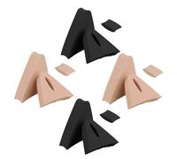 Angoily 4pairs Non-Slip High Heel Plugs Reusable Inserts Adjustable Shoe Toe Inserts for Shoes Too Big Use When Wearing Pumps Flat