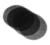 Angoily 4Pcs Activated Carbon Filter Discs for Kitchen Compost Bin 7.25Inch Replacement Pads with Activated Charcoal Fiber for Home Composting and Litter Box Odor Control