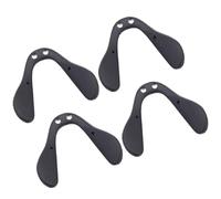 Angoily 4Pcs Adjustable Nose Pads for Glasses Cycling Nose Protector Soft Eyeglass Cushions for Outdoor Sports Compatible Riding Glasses