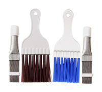 Angoily 4pcs Air Conditioner Fin Comb Stainless Steel Cleaner for Radiator Cleaning Condenser Coils Brush Ac Fin Cleaner