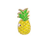 Angoily 4pcs Creative Rainbow Pineapple Toucan Brooch Pin for Ladies Cartoon Bird Badge Clothing Decor Alloy Material Chic Casual Accessory for Sweater Dress Hat Scarf