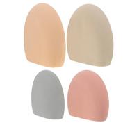 Angoily 4pcs Decorative Garden Stones for Aquarium and Terrarium Smooth Polished Colored Gravel Rocks for Fish Tanks Flower Pots Water Fountains Safe Landscaping Pebbles for Fish and