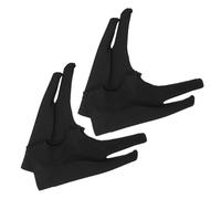 Angoily 4pcs Drawing Gloves for Graphic Tablets Artist Drawing Glove Sweat Resistant and Smear for Sketching and Painting Pen Displays