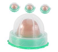 Angoily 4pcs Edible Cat Lickable Wall Treats Cat Sugar Licker Toy Catnip Lollipop Ball Kitten Licking Candy for Indoor Play and Dental Health