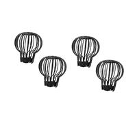 Angoily 4pcs Filter Plastic Roof Gutter Funnel Protective Cover for Home Garden Prevents Overflow Drain and Acts As Funnel