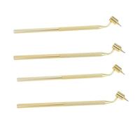 Angoily 4pcs Fine Tip Detailing Paint Pens for Artists Ultra Fine Line Markers with Resilient Color Retention Ergonomic Applicators for Paper Drawing and Masking Fluid Tools
