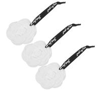 Angoily 4pcs Flower Shaped Closet Smell Freshener Hanging Air Freshener for Drawer and Closet Made of Synthetic Material with Beautiful Flower Appearance, for Storage and Office Use