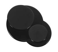 Angoily 4Pcs Gas Stove Burner Caps Stove Replacement Burner Cap Sl luminum Iron Universal Design Sturdy Construction Easy Maintenance Kitchen Use 3.93X3.93X0.20In