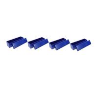 Angoily 4pcs Graded Coin Storage Box Case Holder Collector Collection Coin Organizer Plastic Coin Container Coin Protector Coinbinder Blue