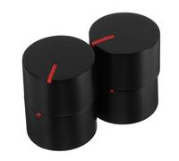 Angoily 4pcs Heavy Duty Metal Gas Stove Knobs Burner Control for Switch Hole Fast Ignition Enhanced Cooking Precision Suitable for Home Commercial Use