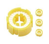 Angoily 4pcs Life Jacket Inflator Device Accessories Quick Inflation Rapid Inflation Yellow Plastic Material Replacement Pills for Swimming Water Sports